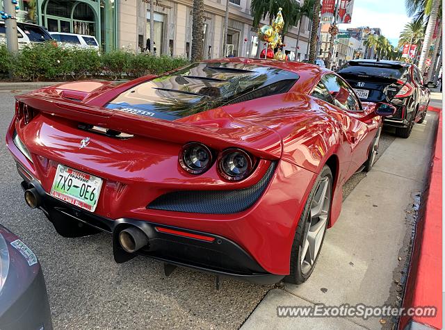 Ferrari F8 Tributo spotted in Beverly Hills, California