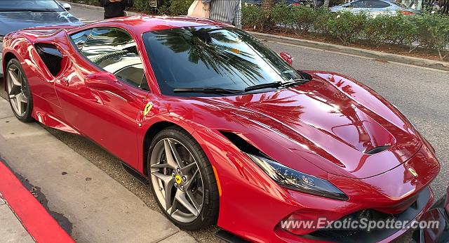 Ferrari F8 Tributo spotted in Beverly Hills, California
