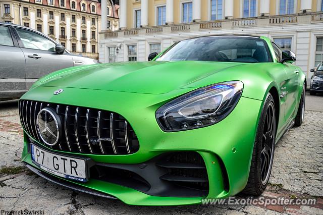 Mercedes AMG GT spotted in Wroclaw, Poland