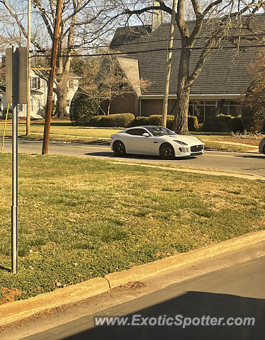 Jaguar F-Type spotted in Davidson, North Carolina