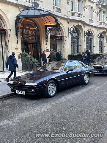 Ferrari 412 spotted in Paris., France