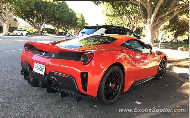 Ferrari 488 GTB spotted in Beverly Hills, California