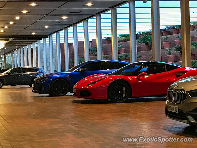 Ferrari 488 GTB spotted in Barcelona, Spain