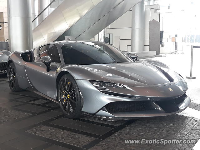 Ferrari SF90 Stradale spotted in Jakarta, Indonesia