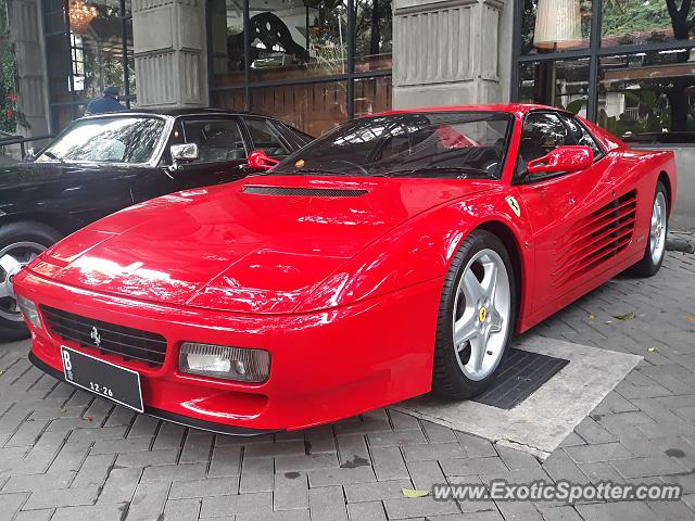 Ferrari Testarossa spotted in Jakarta, Indonesia