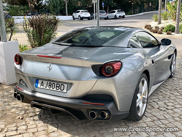 Ferrari Portofino spotted in Vilamoura, Portugal