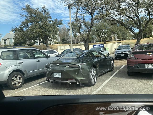 Lexus LC 500 spotted in Austin, Texas