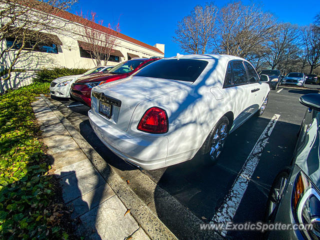 Rolls-Royce Ghost spotted in Charlotte, North Carolina
