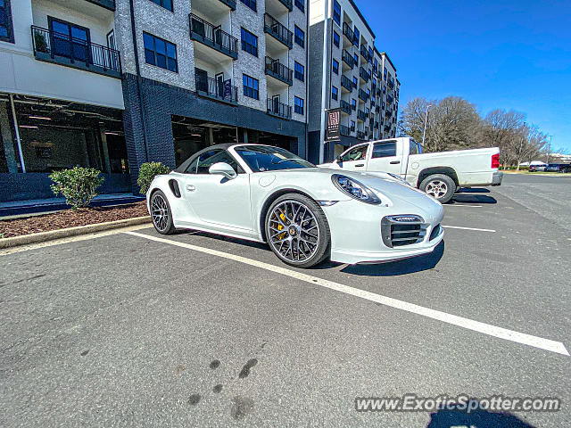 Porsche 911 Turbo spotted in Charlotte, North Carolina