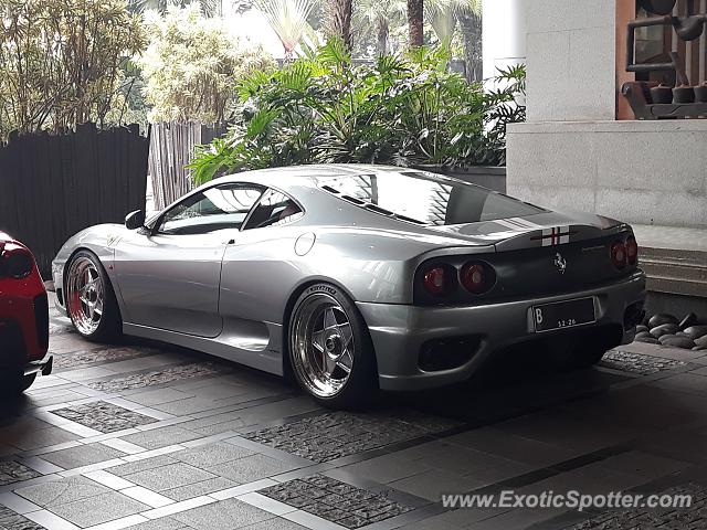 Ferrari 360 Modena spotted in Jakarta, Indonesia