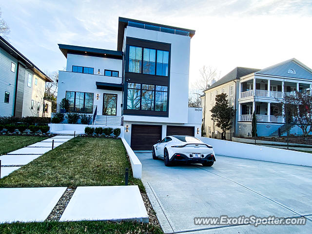 Aston Martin Vantage spotted in Charlotte, North Carolina