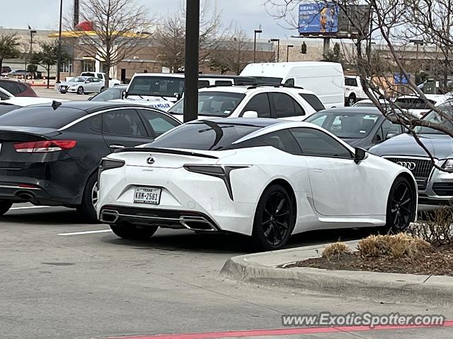Lexus LC 500 spotted in Dallas, Texas