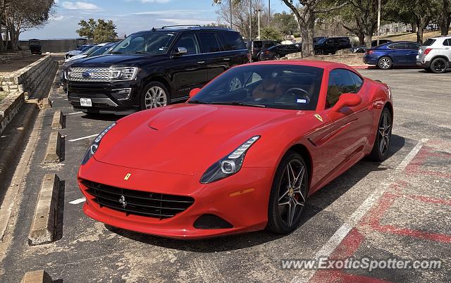 Ferrari California spotted in Austin, Texas