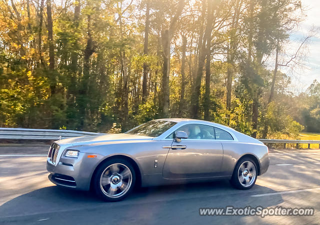 Rolls-Royce Wraith spotted in Jacksonville, Florida