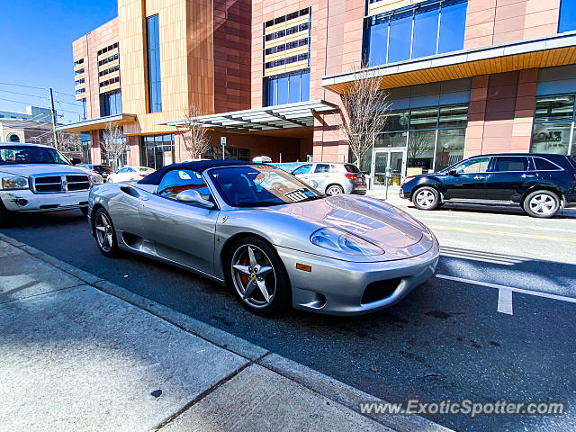 Ferrari 360 Modena spotted in Charlotte, North Carolina