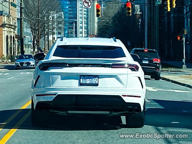 Lamborghini Urus spotted in Charlotte, North Carolina