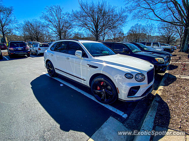 Bentley Bentayga spotted in Charlotte, North Carolina