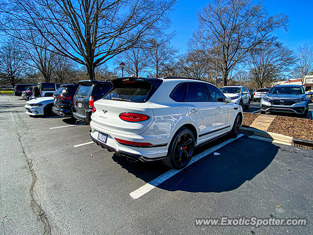 Bentley Bentayga spotted in Charlotte, North Carolina