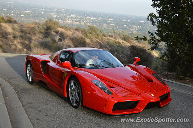 Ferrari Enzo spotted in Los Angeles, California