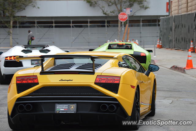 Lamborghini Gallardo spotted in Los Angeles, California