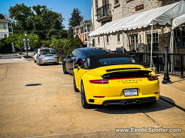 Porsche 911 spotted in Bloomington, Indiana