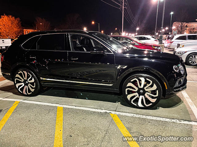 Bentley Bentayga spotted in Charlotte, North Carolina