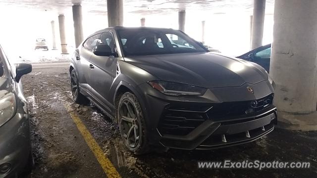 Lamborghini Urus spotted in QUEBEC, Canada