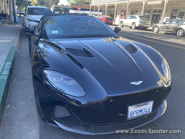 Aston Martin DBS spotted in Pleasanton, California