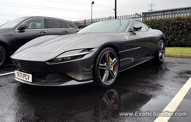 Ferrari Roma spotted in Wallsend, United Kingdom