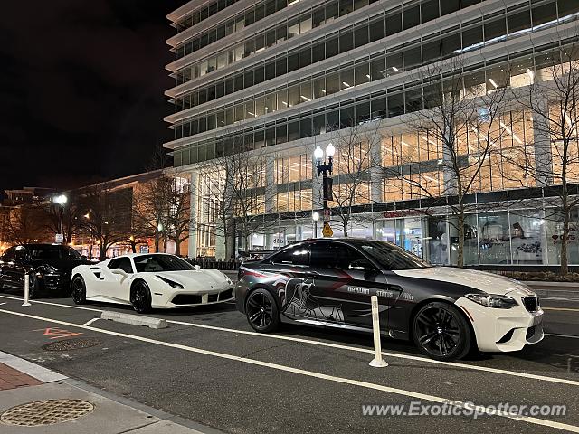 Ferrari 488 GTB spotted in Washington DC, United States