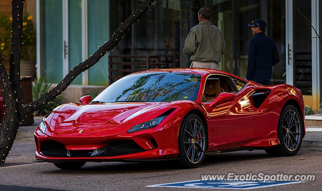 Ferrari F8 Tributo spotted in Scottsdale, Arizona