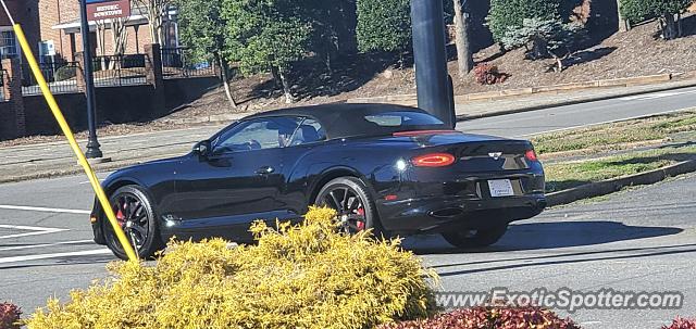 Bentley Continental spotted in Morganton, North Carolina