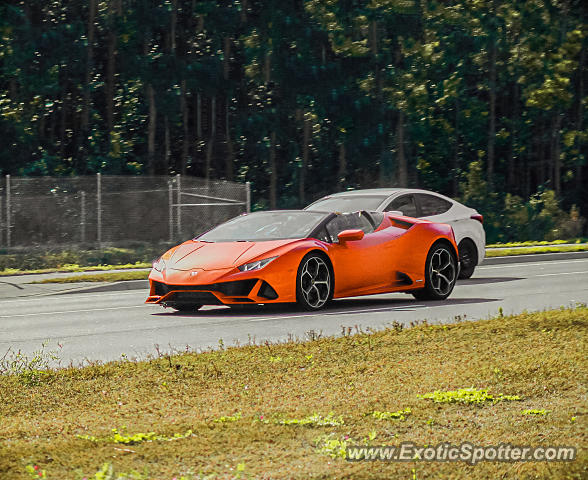 Lamborghini Huracan spotted in Yulee, Florida