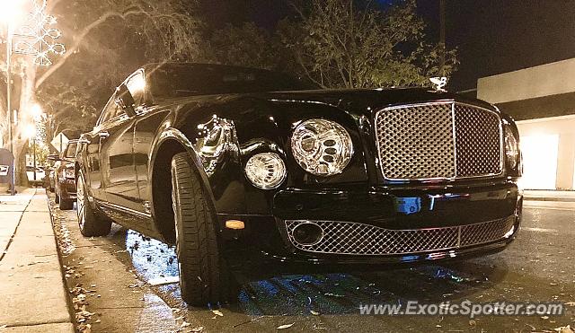 Bentley Mulsanne spotted in Pleasanton, California