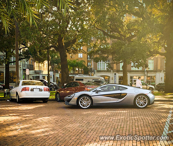 Mclaren 570S spotted in Savannah, Georgia