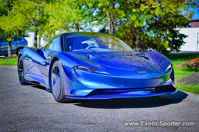 Mclaren Speedtail spotted in Columbus, Ohio