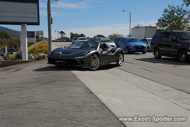 Ferrari F8 Tributo spotted in Malibu, California