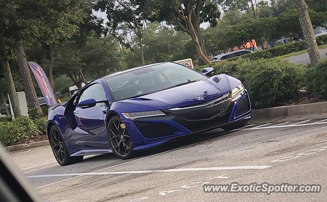 Acura NSX spotted in Mandarin, Florida