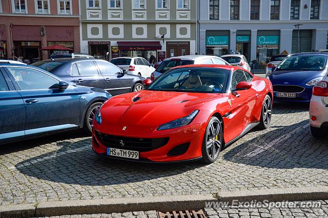 Ferrari Portofino spotted in Gorlitz, Germany