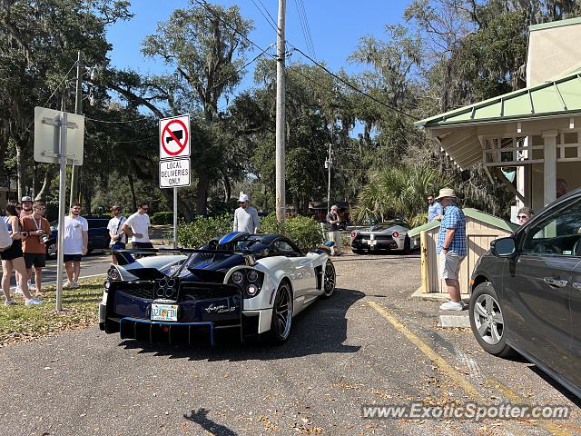 Pagani Huayra spotted in Amelia Island, Florida