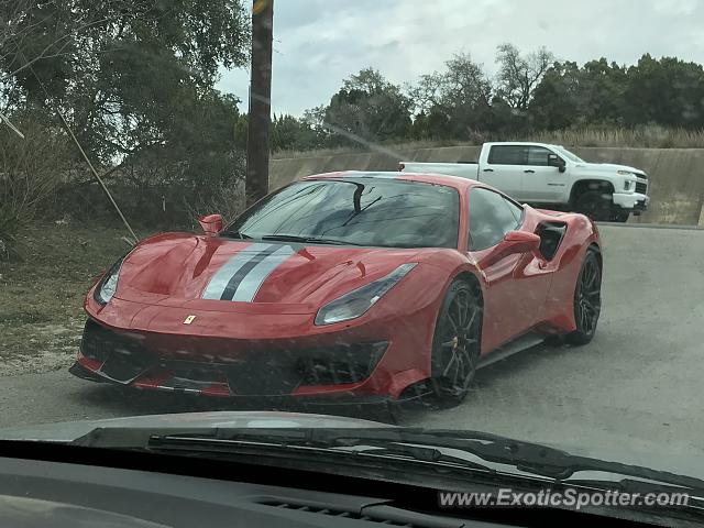 Ferrari 488 GTB spotted in Austin, Texas