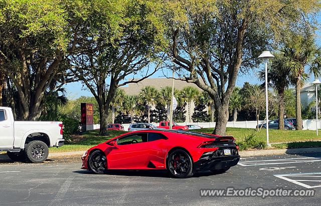 Lamborghini Huracan spotted in Jacksonville, Florida