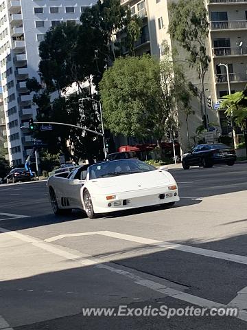 Lamborghini Diablo spotted in Beverly Hills, California