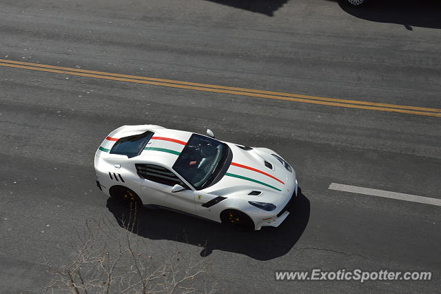 Ferrari F12 spotted in Los Angeles, California