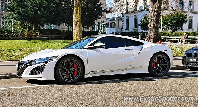 Acura NSX spotted in Zurich, Switzerland
