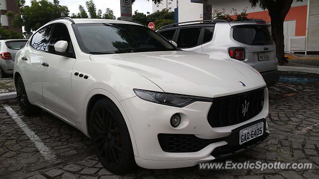 Maserati Levante spotted in Fortaleza-CE, Brazil