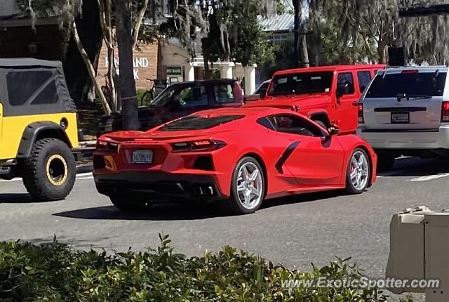 Chevrolet Corvette Z06 spotted in Amelia Island, Florida