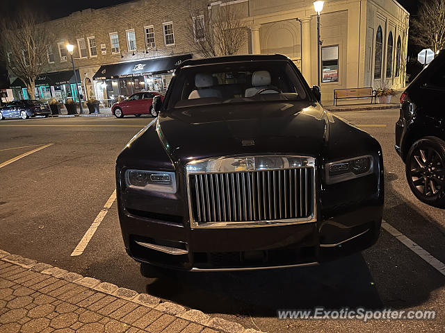 Rolls-Royce Cullinan spotted in Allendale, New Jersey