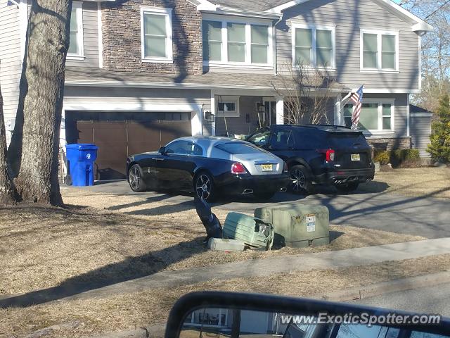 Rolls-Royce Wraith spotted in Brick, New Jersey