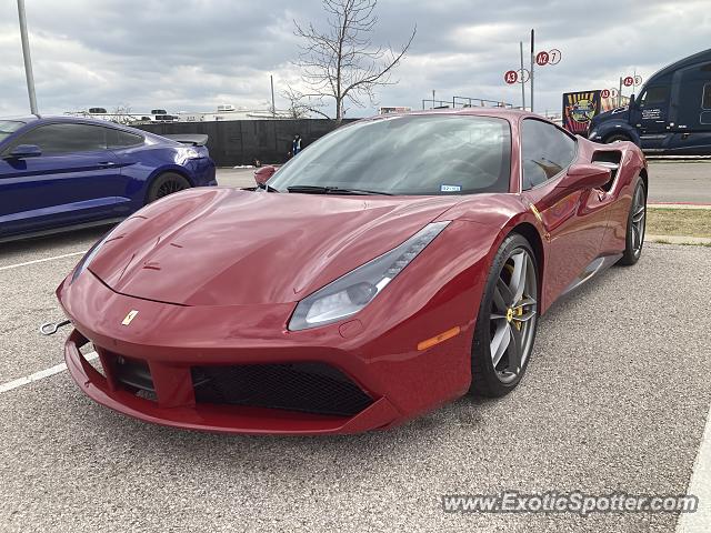 Ferrari 488 GTB spotted in Austin, Texas